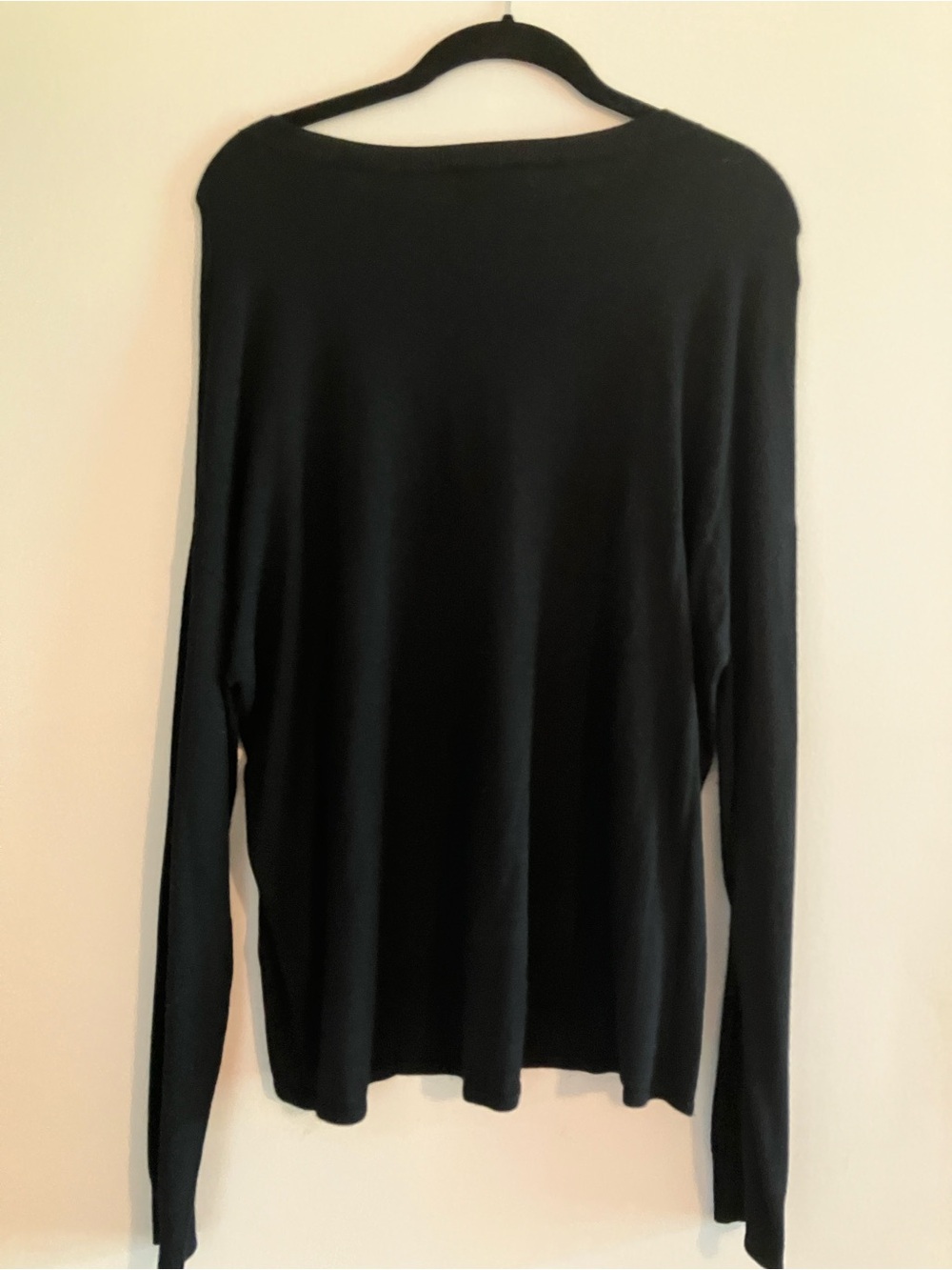 Trouve Black Crew Neck Sweater